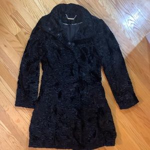 XS Black - White House black market coat